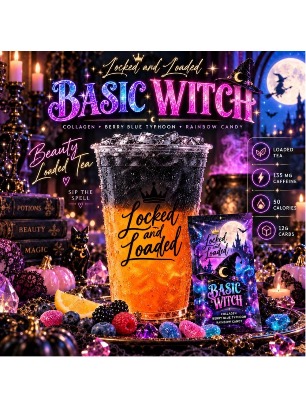 Basic Witch Beauty Loaded Tea- 10 Pack